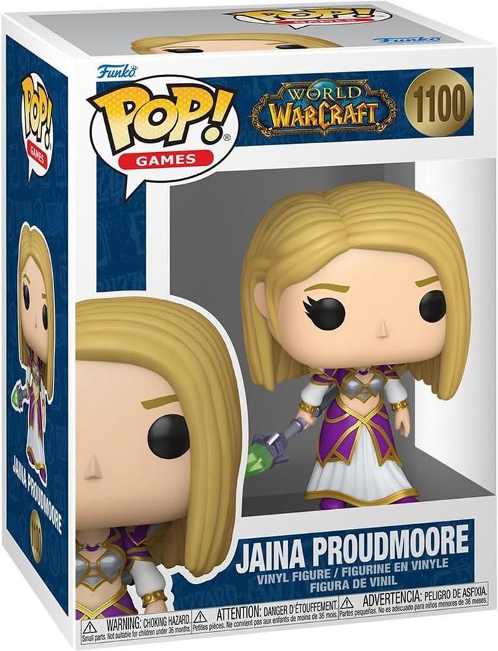 Funko Pop! - World of Warcraft - Jaina Proudmore #1100 |, Verzamelen, Poppetjes en Figuurtjes, Nieuw, Verzenden