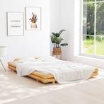 vidaXL Bedframe bamboe 140x200 cm, Overige materialen, Bruin, Verzenden, 140 cm