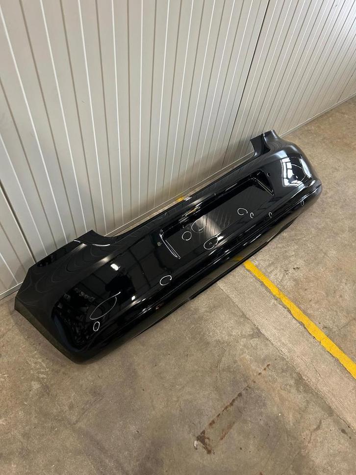 Achterbumper +PDC Volkswagen Polo 6R DEEPBLACK (LC9X), Auto-onderdelen, Carrosserie en Plaatwerk, Nieuw, Volkswagen, Achter, Bumper