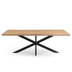 Live edge acacia boomstamtafels incl. spinpoot, Huis en Inrichting, Tafels | Eettafels, 100 tot 150 cm, Ophalen of Verzenden, Vijf personen of meer