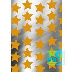 Inpakpapier Kerstpapier 891427 Star In The Sky Gold - beschikbaar voor biedingen