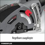 Powerplus POWE30040 Invalzaag - 500W - Ø85mm - Incl., Huis en Inrichting, Woonaccessoires | Overige, Verzenden, Zo goed als nieuw