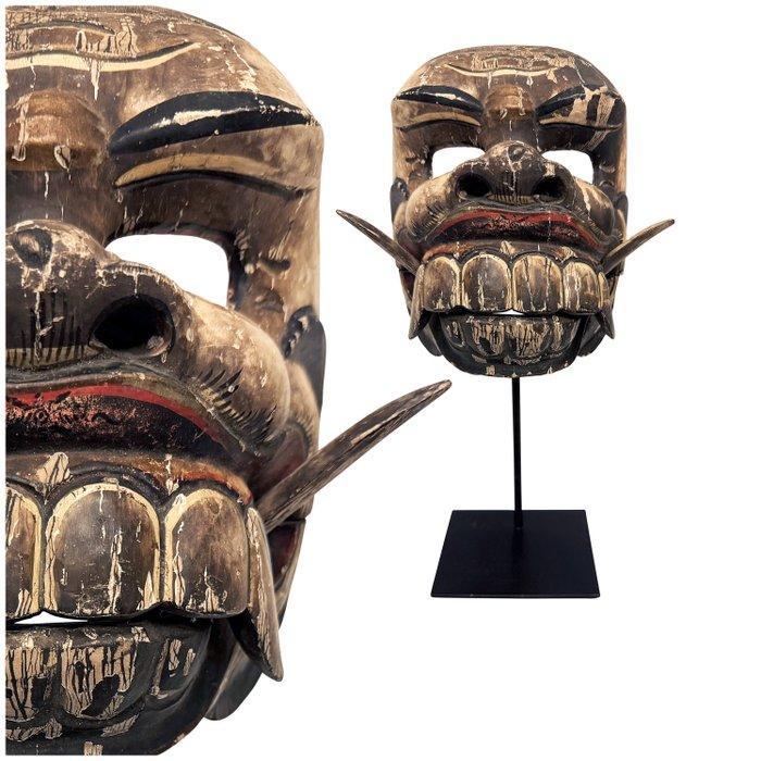 Dansmasker - Indonesië - ORIGINEEL & OUD!, Antiek en Kunst, Kunst | Niet-Westerse kunst