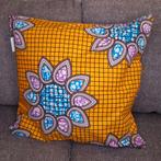 Afrikaans kussen | Oranje - Sierkussen 50x50 - 100% Katoen -, Ophalen of Verzenden, Nieuw