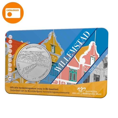Willemstad Vijfje 2023 BU-kwaliteit in coincard, Postzegels en Munten, Munten | Nederland, Verzenden