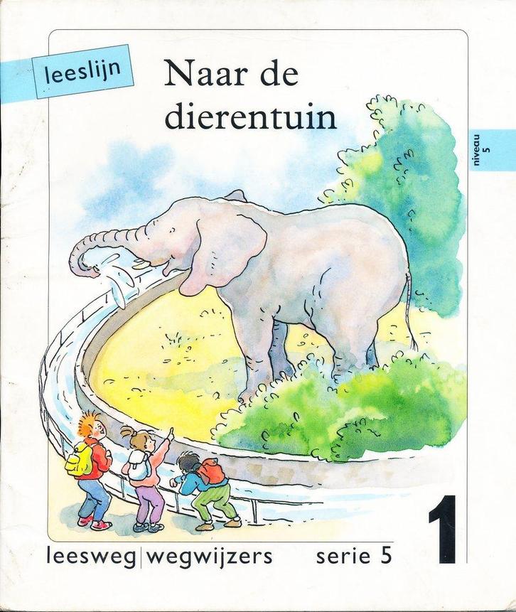 Leeslijn versie 1 Wegwijzers set serie 5 (10 boekjes), Boeken, Schoolboeken, Nieuw, Verzenden