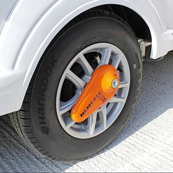 Wielklem fullstop Security Nemesis Ultra SCM, Motoren, Accessoires | Sloten, Nieuw, Ophalen of Verzenden