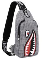 crossbody bag shark (canvas), Ophalen of Verzenden, Nieuw