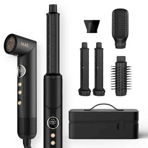 MAE  Airstyler Pro ll Zwart, Sieraden, Tassen en Uiterlijk, Uiterlijk | Haarverzorging, Nieuw, Verzenden