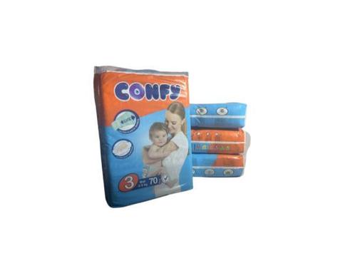 Veiling - Confy Premium - Luiers Maat 3 (4-9kg) - 280 Luiers, Kinderen en Baby's, Overige Kinderen en Baby's