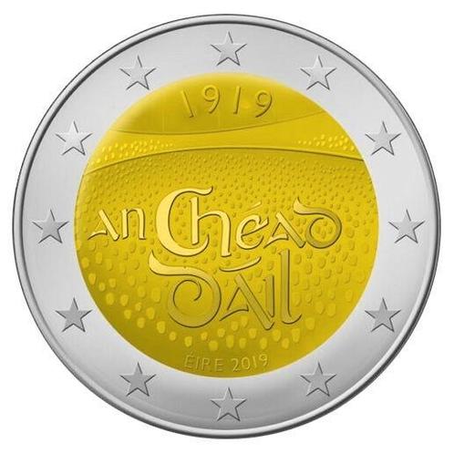 Ierland 2 Euro Dáil Éireann 2019, Postzegels en Munten, Munten | Europa | Euromunten, Verzenden