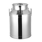 GGM Gastro | Melkkan met deksel - RVS - 25 liter | MKX25, Verzenden, Nieuw