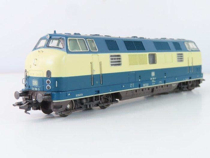 Märklin H0 - 3681 - Diesellocomotief (1) - BR 221 (V200.1),, Hobby en Vrije tijd, Modeltreinen | H0
