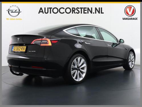 Zakelijke Lease |  Tesla Model 3 RWD SR+ 60kWh 325PK Trekhaa, Auto's, Tesla, Dealer onderhouden, Lease, Zwart, Automaat, Hatchback