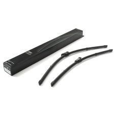 Audi A5 cabrio (F5) aerowisserbladen voorzijde (origineel), Auto-onderdelen, Ruiten en Toebehoren, BOVAG lid, Audi, Nieuw, 12 maanden garantie