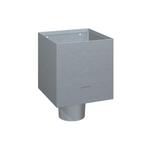 RHEINZINK Vergaarbak Kubus 200 prePatina blue-grey 80mm, Doe-het-zelf en Verbouw, Ophalen of Verzenden, Nieuw