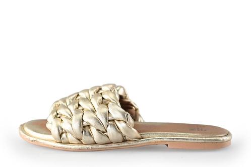 Bronx Slippers in maat 39 Goud | 10% extra korting, Kleding | Dames, Schoenen, Overige kleuren, Gedragen, Slippers, Verzenden