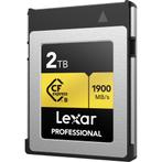 Lexar CFexpress Pro Type B Gold Series 2TB - 1900MB/s, Audio, Tv en Foto, Fotografie | Geheugenkaarten, Nieuw, Overige merken