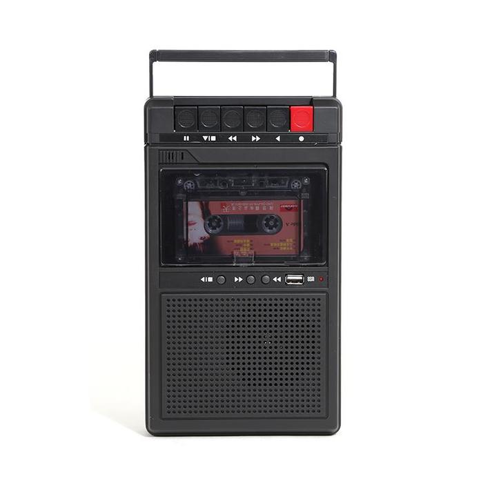 Cassette Recorder - Speler Zwart - Cassetterecorder - Bandre, Verzamelen, Overige Verzamelen, Verzenden
