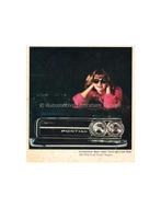 1964 PONTIAC TEMPEST WIDE-TRACK MODELLEN BROCHURE ENGELS, Nieuw, Author