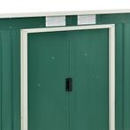 Metalen Tuinhuis M - 213 × 130 × 173 cm  - Groen, Tuin en Terras, Tuinhuizen, Verzenden, Nieuw