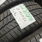 2 x Uniroyal MS Plus 66 225-55-16 Winterbanden 7mm, Auto-onderdelen, Gebruikt, 16 inch, Band(en), Personenwagen