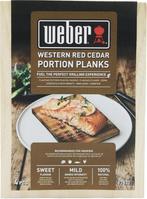 Weber® Western Red Cedar Wood Portion Planks, Verzenden, Nieuw