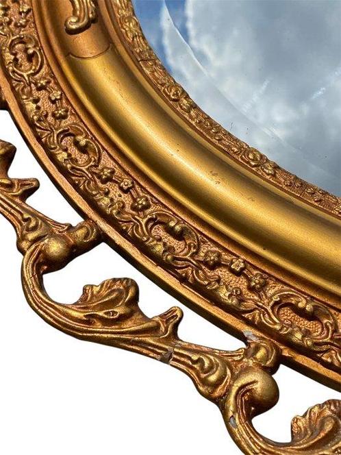 Spiegel - Glas, Hout - Veneziaans Barokstijl, Antiek en Kunst, Antiek | Overige Antiek
