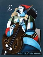 Jone Hopper - Jouseuse de violoncelle au clair de lune