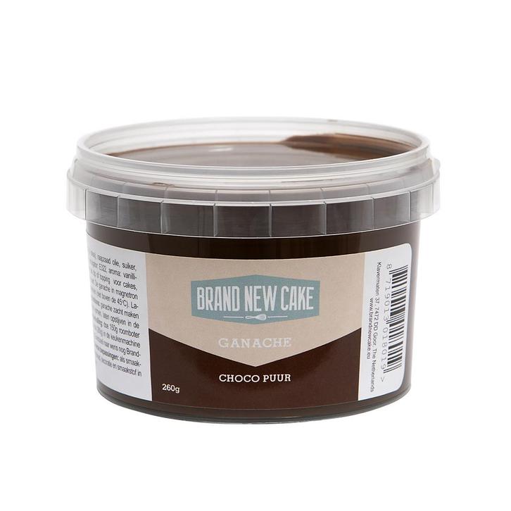 BrandNewCake Ganache Choco Puur 260g, Hobby en Vrije tijd, Taarten en Cupcakes maken, Nieuw, Verzenden