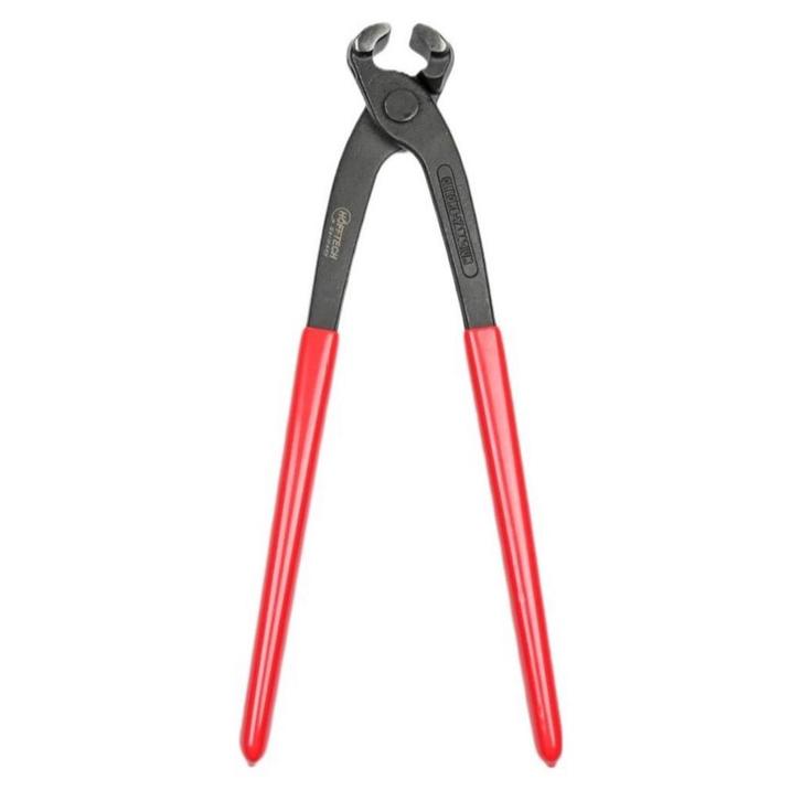 Hofftech Vlechttang - Extra gehard - Metaal - Rood - 28 cm, Doe-het-zelf en Verbouw, Gereedschap | Handgereedschap, Nieuw, Ophalen of Verzenden