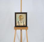Theo Bitter (1916-1994) - Portret van een meisje, Antiek en Kunst, Kunst | Schilderijen | Klassiek