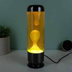 Capsule lavalamp - Oranje met gele lava, Verzenden, Nieuw
