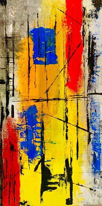 Paolo Contin - Senza Titolo, Antiek en Kunst, Kunst | Schilderijen | Modern