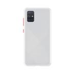 Samsung Galaxy A71 Back Cover - Wit/Transparant, Telecommunicatie, Mobiele telefoons | Toebehoren en Onderdelen, Nieuw, Bescherming