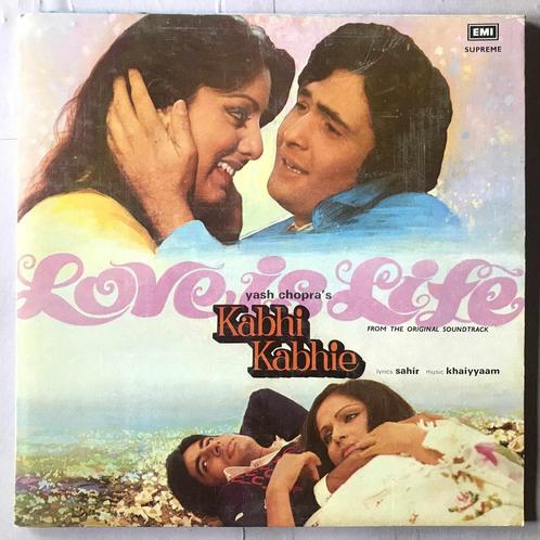 Sahir, Khaiyyaam – Kabhi Kabhie (1-12-Vinyl-LP), Cd's en Dvd's, Vinyl | Filmmuziek en Soundtracks, Verzenden
