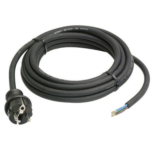 Neopreen buiten kabel 2 meter - 3 x 1.5mm² met stekker, Doe-het-zelf en Verbouw, Elektra en Kabels, Kabel of Snoer, Nieuw, Ophalen of Verzenden