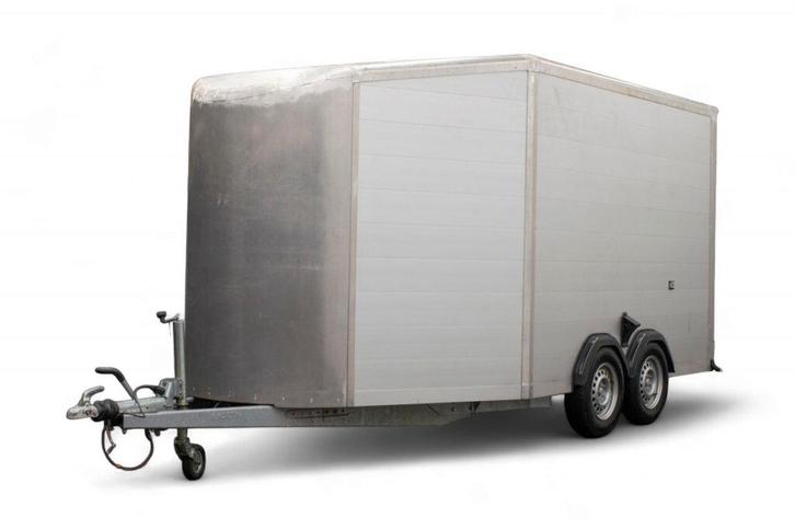 Gesloten Aluminium bakwagen Gesloten Aanhangwagen, Auto diversen, Aanhangers en Bagagewagens, Gebruikt, Ophalen of Verzenden