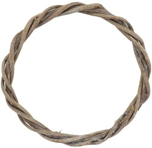 Krans Ring Twisted Vine Grey wash Ø45xD3,5 cm, Huis en Inrichting, Woonaccessoires | Kunstplanten en Kunstbloemen, Nieuw, Ophalen of Verzenden