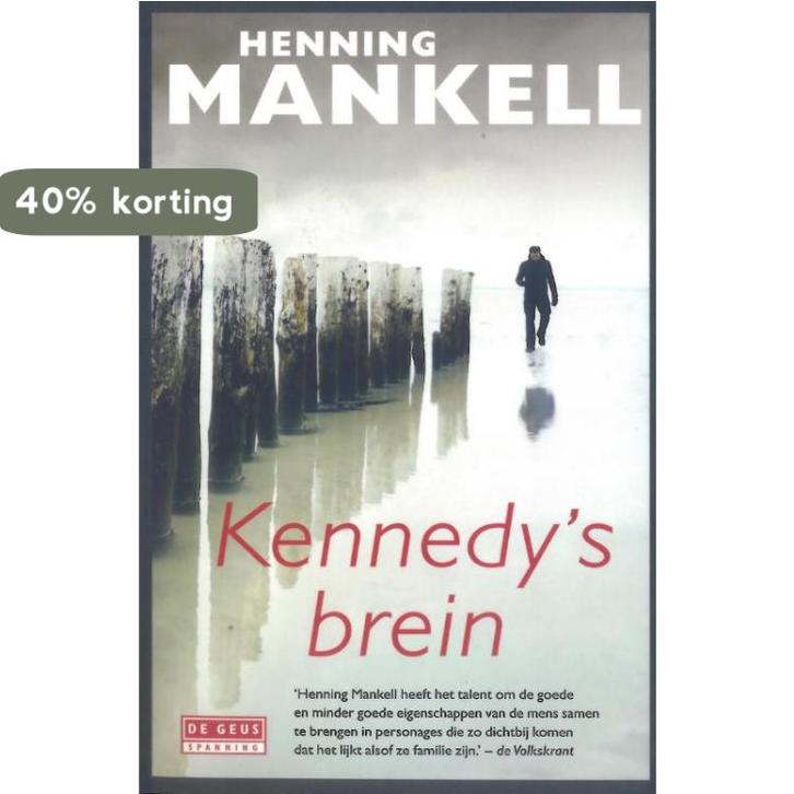 Kennedys brein 9789044519273 Henning Mankell, Boeken, Detectives, Gelezen, Verzenden