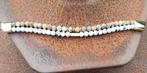 Kralen armband dubbel en hand gemaakt van pure natuur steen, Verzenden, Nieuw