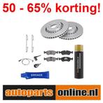 Remschijven + Remblokken Opel Calibra voorzijde, Verzenden, Nieuw, Opel