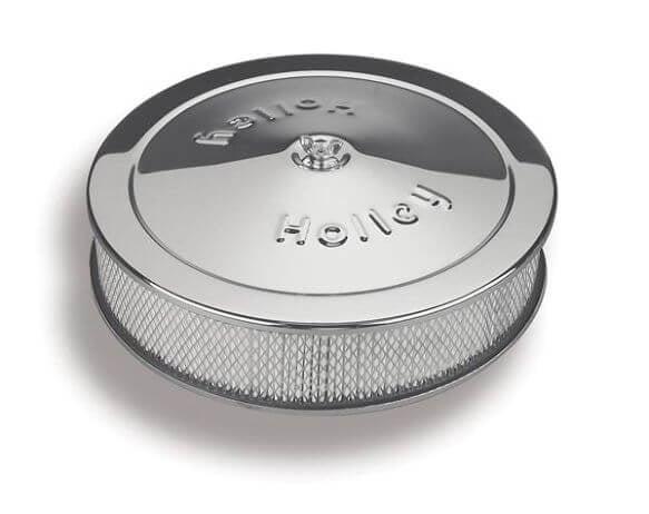 Holley 14 CHROME ROUND AIR CLEANER, Auto-onderdelen, Filters, Nieuw, Ophalen of Verzenden