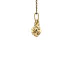 Gouden vintage voetbal schoen met bal hanger 14 krt, Ophalen of Verzenden, Nieuw