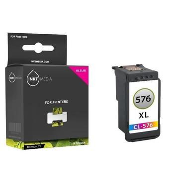 Geschikt voor Canon CL-576XL inktcartridge kleur extra hoge beschikbaar voor biedingen