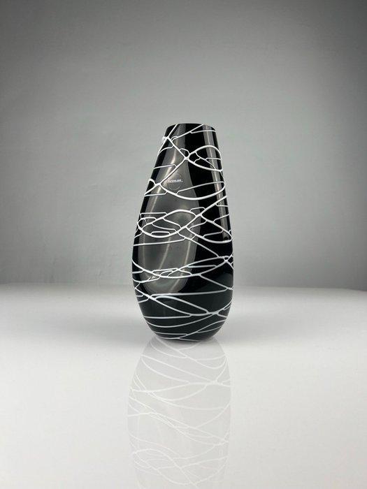 Murano.com - Carlo Nason - Vaas - roosters - Muranoglas, Antiek en Kunst, Antiek | Glas en Kristal