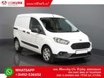 Ford Transit Courier 100pk BENZINE! Stoelverwarming/ Airco/, Auto's, Wit, Handgeschakeld, Nieuw, Ford