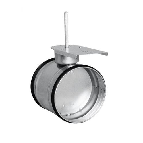 Motorbediende regelklep 125 mm voor spirobuis, Doe-het-zelf en Verbouw, Ventilatie en Afzuiging, Nieuw, Verzenden
