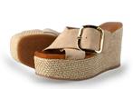 Unisa Sleehakken in maat 38 Beige | 10% extra korting, Kleding | Dames, Schoenen, Verzenden, Beige, Zo goed als nieuw, Schoenen met hoge hakken