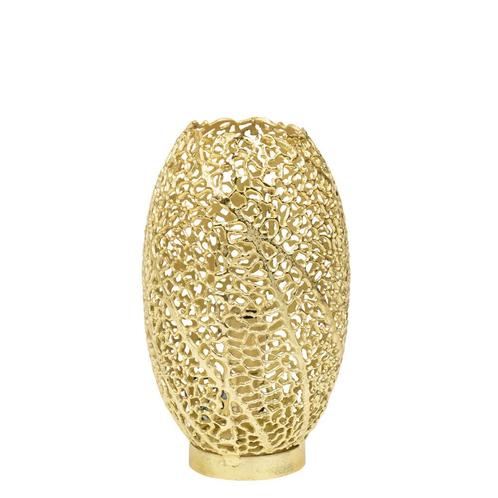 tafellamp koraal champagne goud 30cm, Huis en Inrichting, Woonaccessoires | Overige, Verzenden